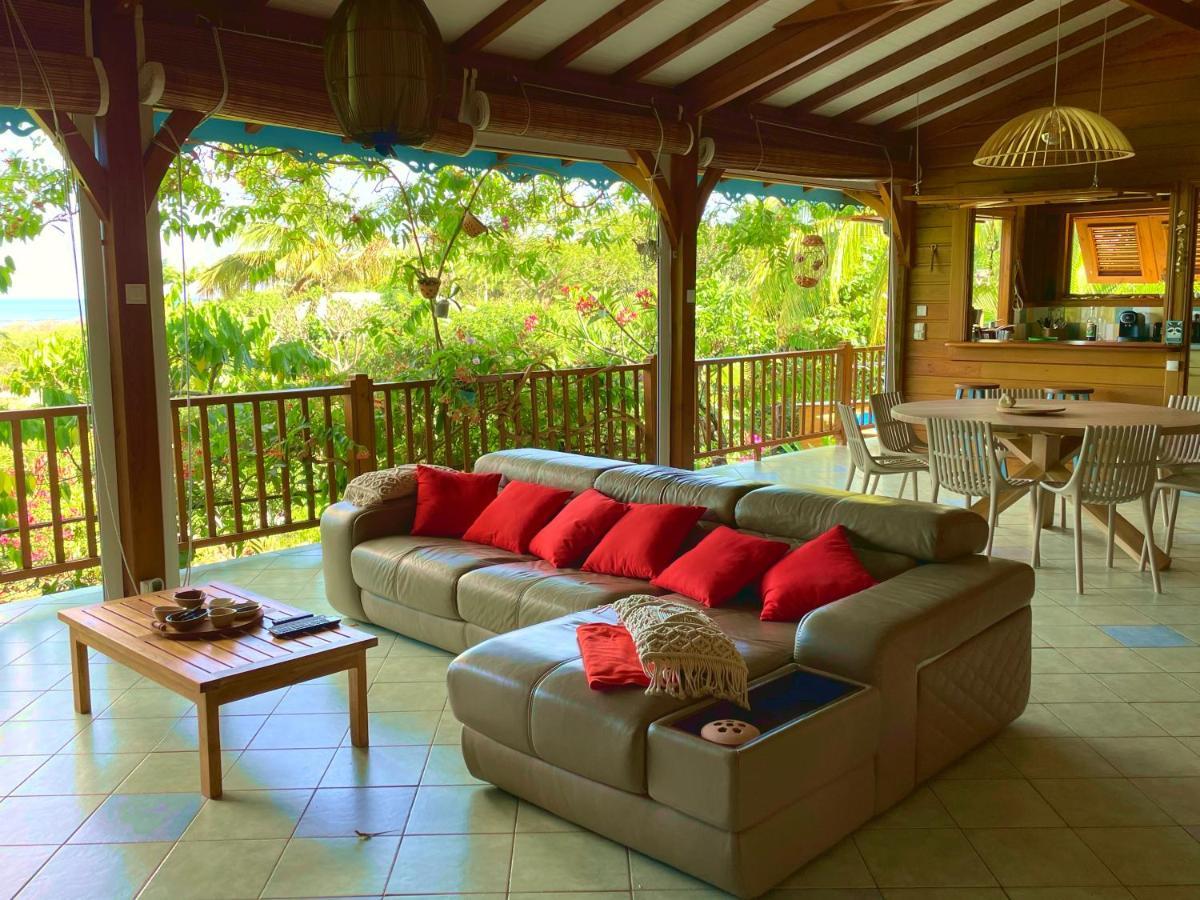 Villa Nature Caraibe Lodge, Vue Mer, Piscine Privee Деше Экстерьер фото