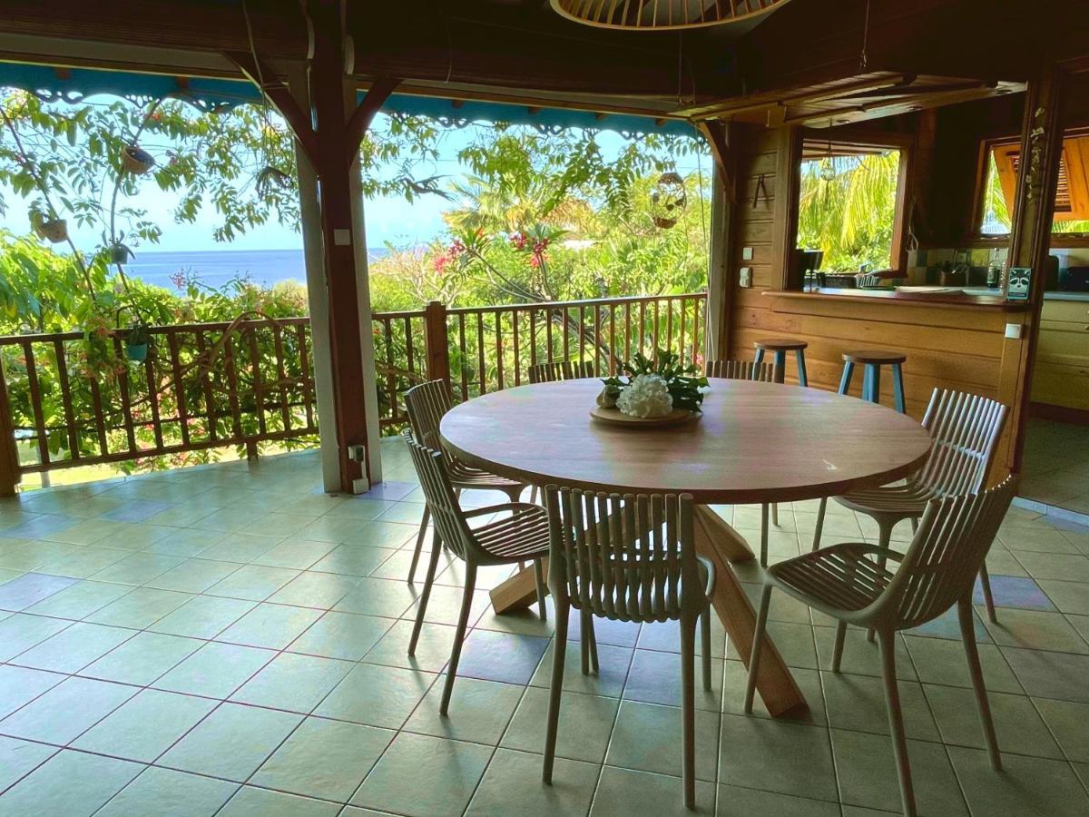 Villa Nature Caraibe Lodge, Vue Mer, Piscine Privee Деше Экстерьер фото