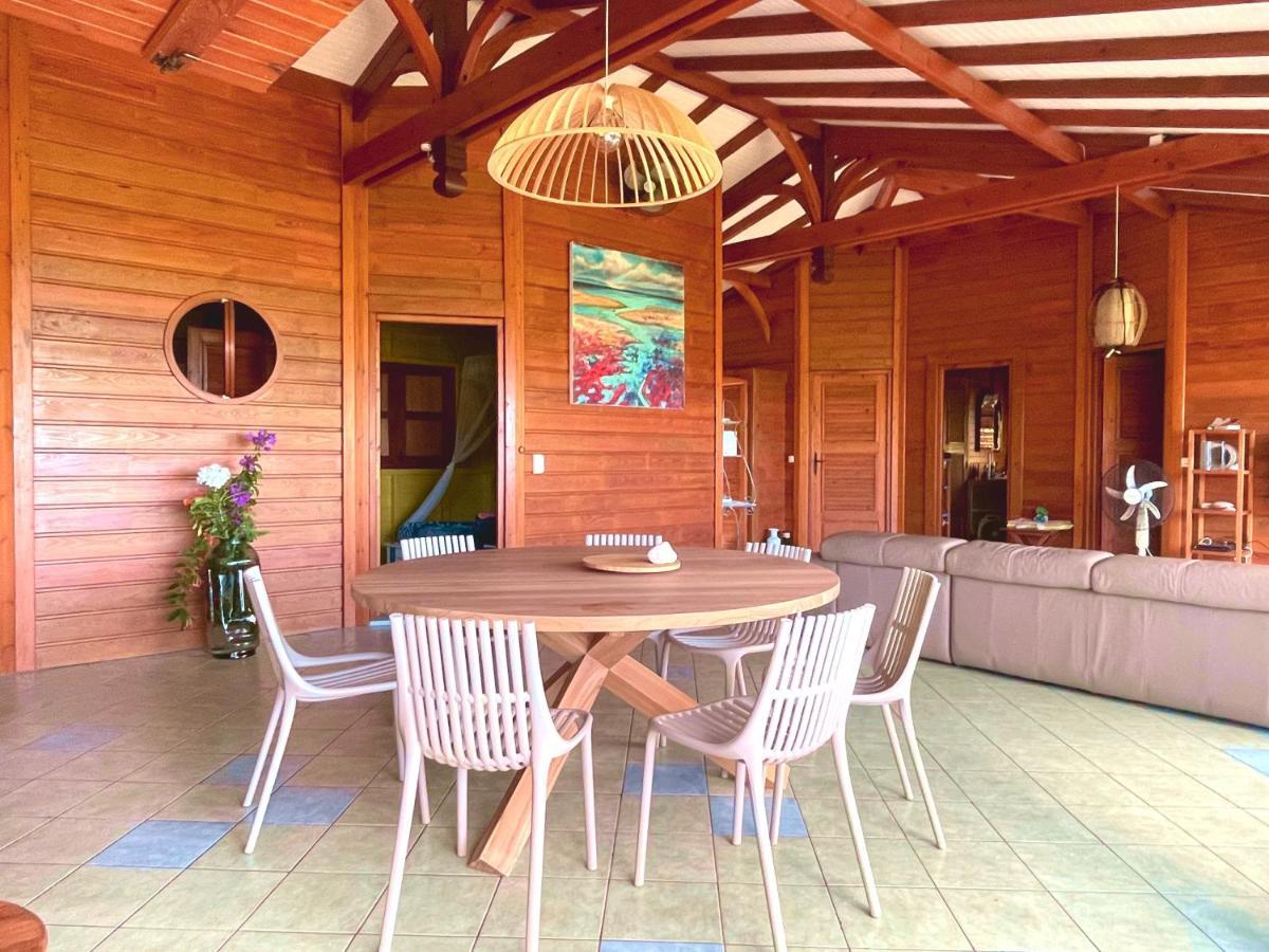 Villa Nature Caraibe Lodge, Vue Mer, Piscine Privee Деше Экстерьер фото