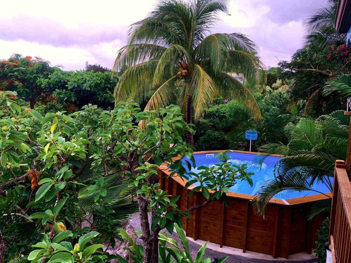 Villa Nature Caraibe Lodge, Vue Mer, Piscine Privee Деше Экстерьер фото