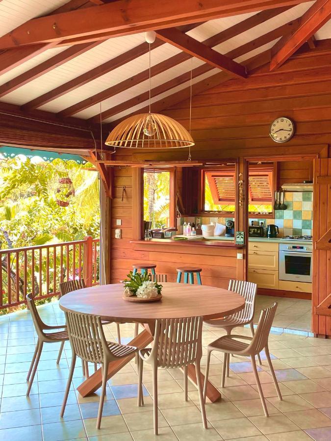 Villa Nature Caraibe Lodge, Vue Mer, Piscine Privee Деше Экстерьер фото