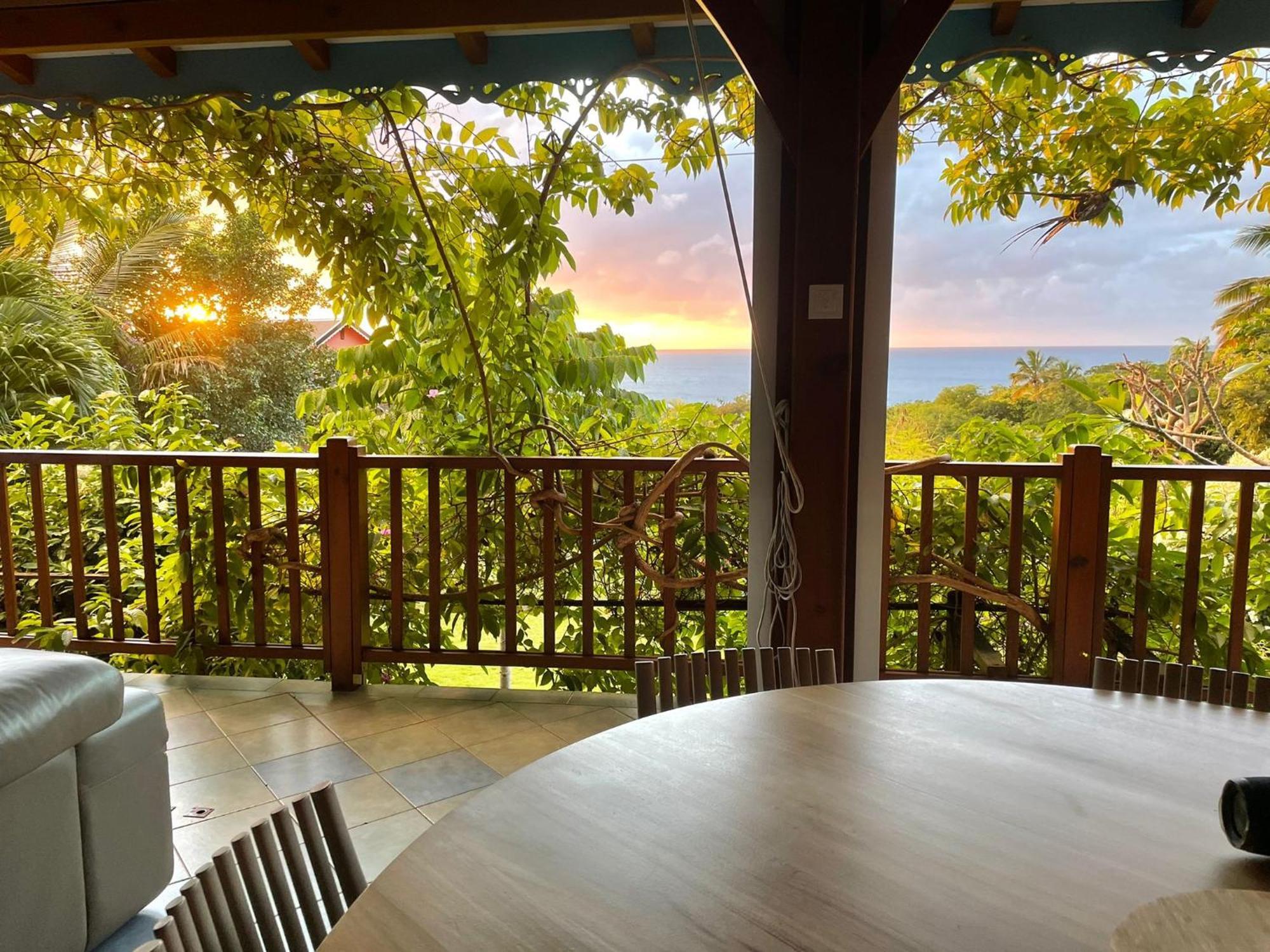 Villa Nature Caraibe Lodge, Vue Mer, Piscine Privee Деше Экстерьер фото