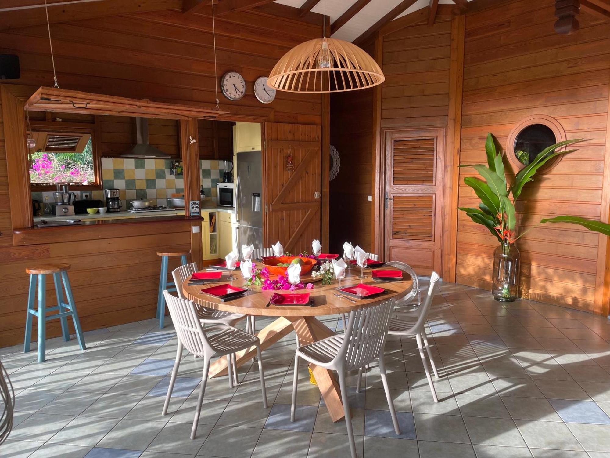 Villa Nature Caraibe Lodge, Vue Mer, Piscine Privee Деше Экстерьер фото